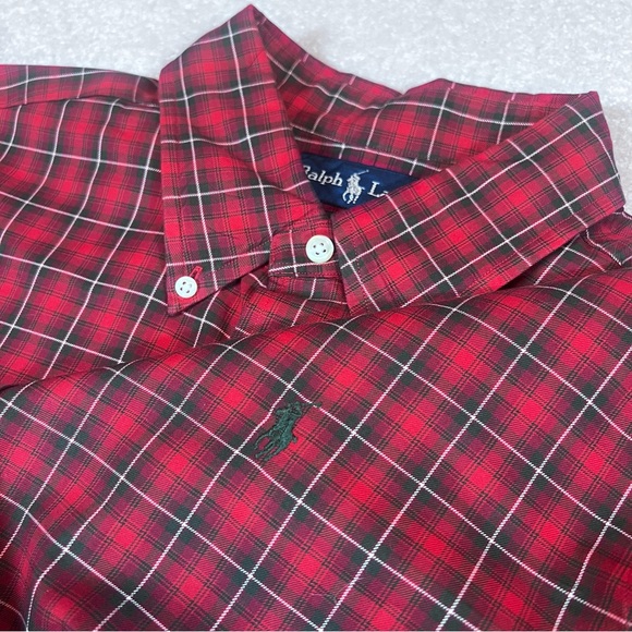 Ralph Lauren Other - Ralph Lauren Classic Fit  size large‎ , Men's Red Plaid Shirt